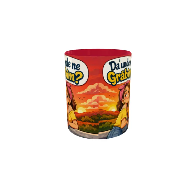 Da unde ne grabim, cana ceramica, 330ml, cgs1833